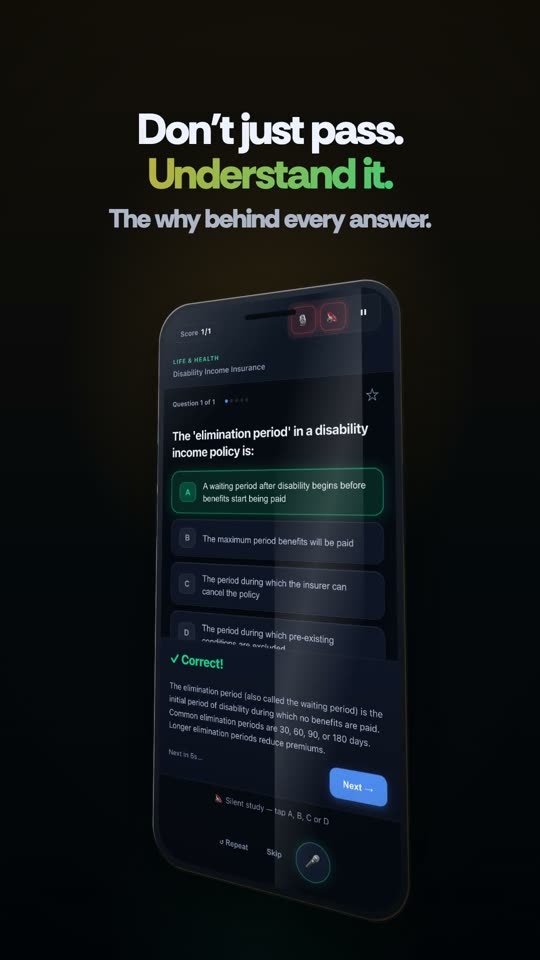 Every answer explained in one sentence you'll remember.